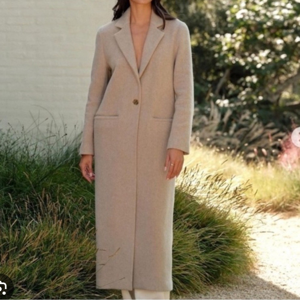 Jenni Kayne Carlyle Coat in Oatmeal